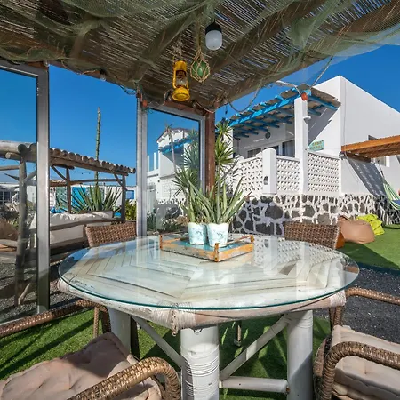 Beachfront Two Bedrooms House Casa Toral * Majanicho